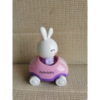 Zerbrikdxy Adventures Little Buggy Vehicle Preschool Toy for Ages 3 and Up (Rabbit in Helicopter)